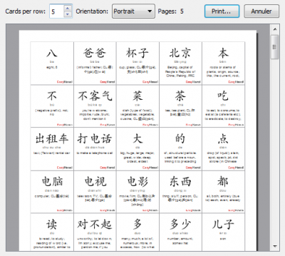 chinese characters flashcards online